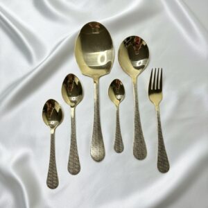 Fendi Golden Cutlery Set ( 28-pcs )
