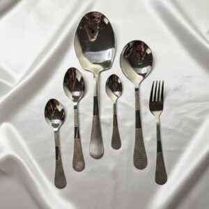 Dot Box Silver Cutlery Set ( 28-pcs )